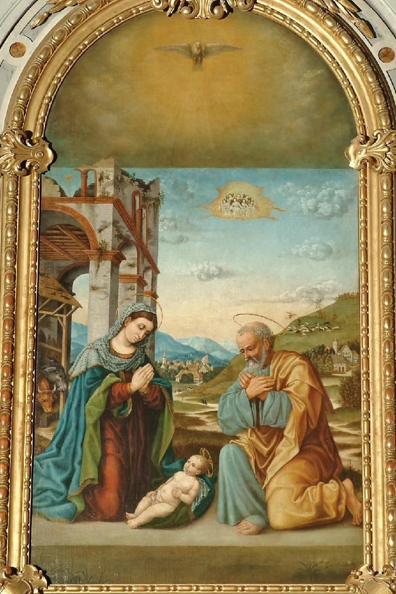 Dal Ponte F. - Dal Ponte J. (1525, 1528), Natività di Gesù, beweb, Jacopo da Ponte, detto Bassano